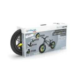 Springcykel BMXie GLOW - Antracit (2-5 år)