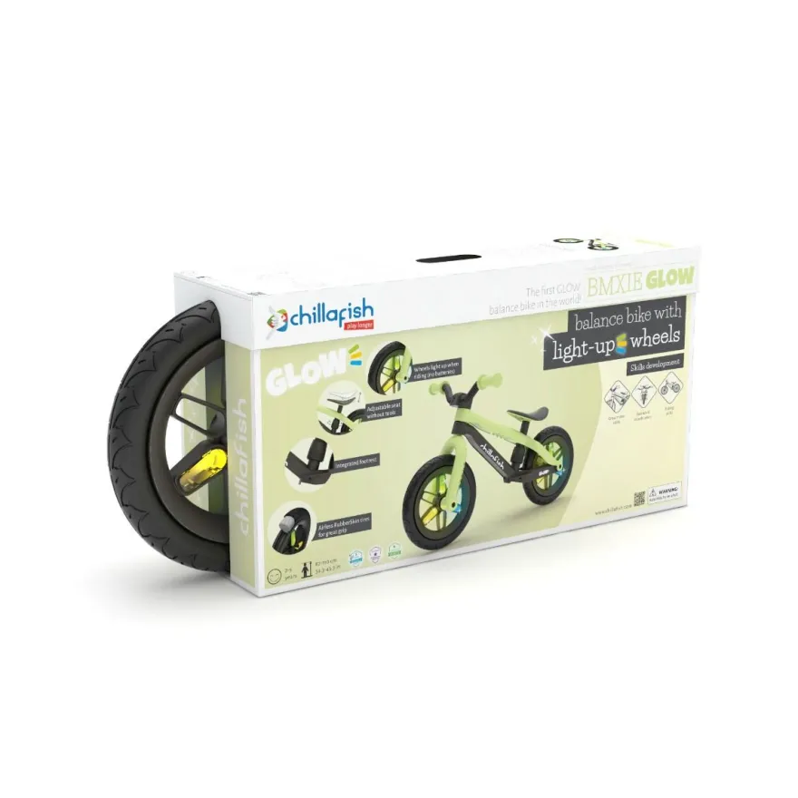 Springcykel BMXie GLOW - Pistage (2-5 år)
