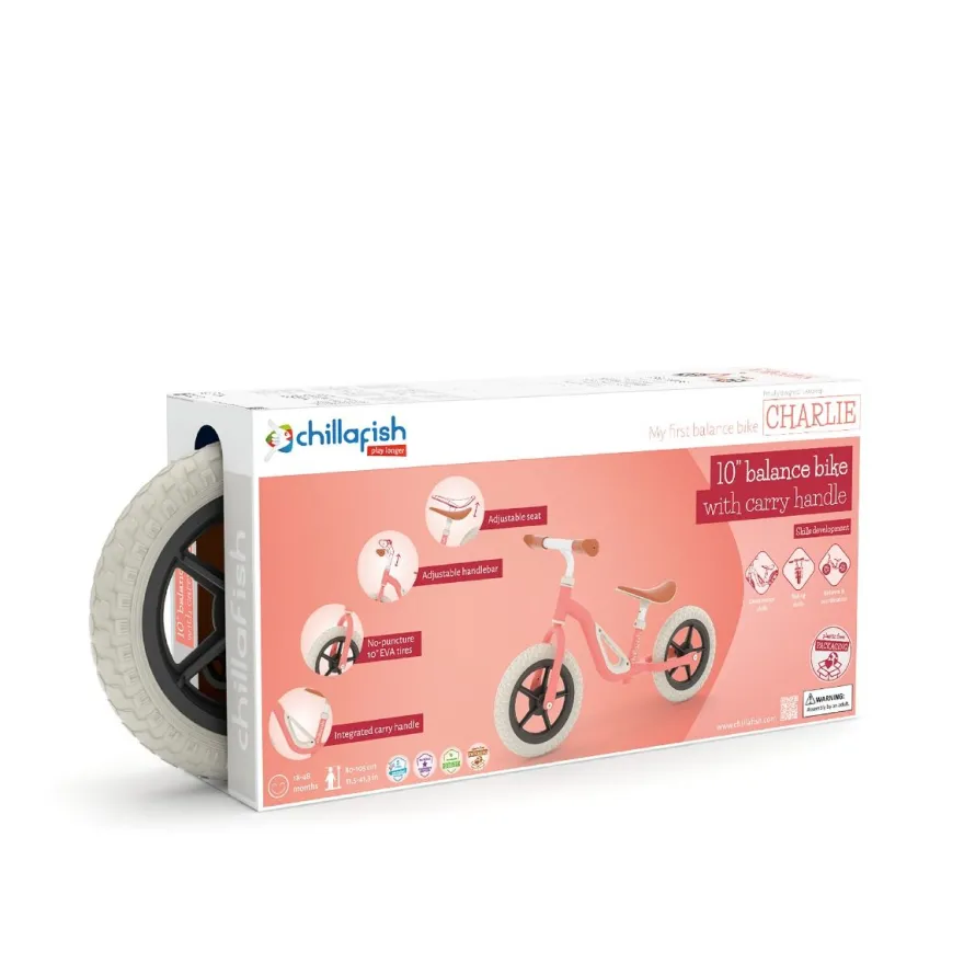 Springcykel Charlie – Flamingo (18 mån–4 år)