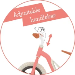 Springcykel Charlie – Flamingo (18 mån–4 år)