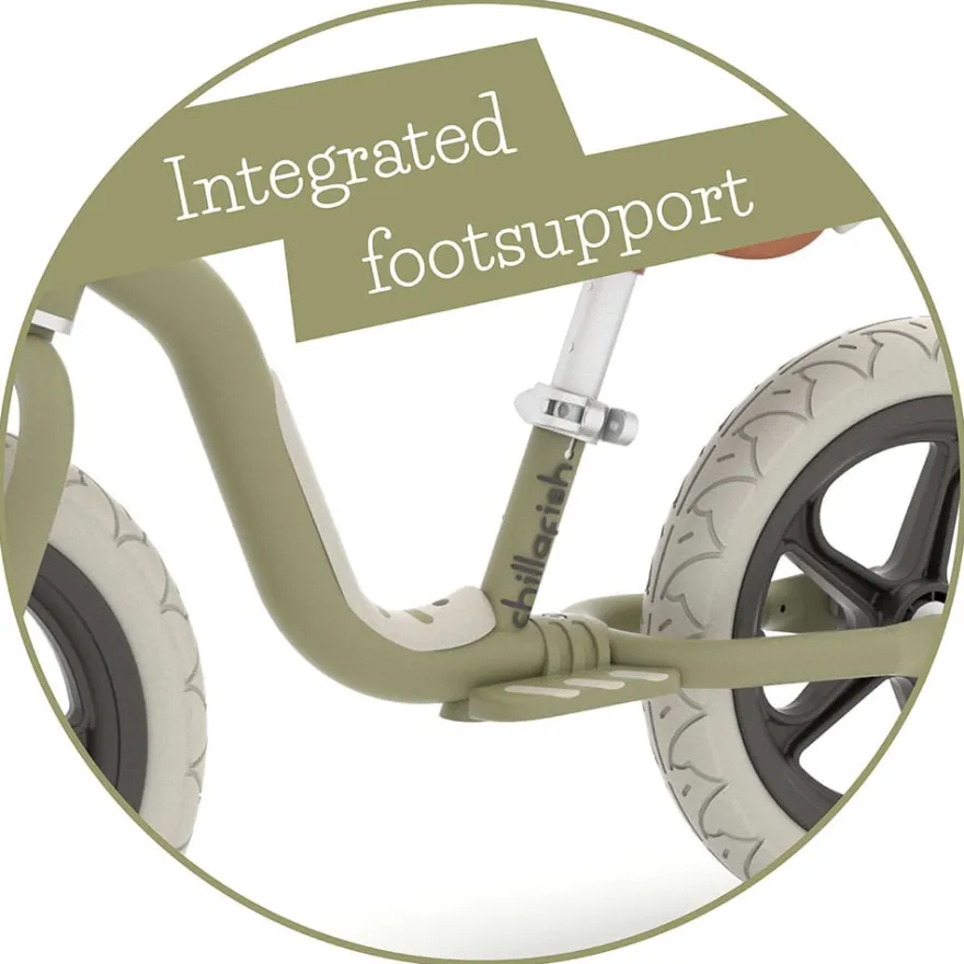 Springcykel Charlie LUX - Oliv (2-5 år)