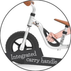Springcykel Charlie - Silver (18 mån. - 4 år)