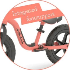 Springcykel Charlie SPORT - Flamingo, (2-5 år)