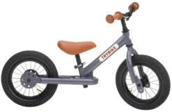 Springcykel - Trybike med två hjul, Antracitgrå