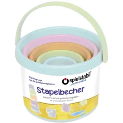 Stapelmuggar – Pastell, 5 st.