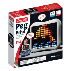 Stiftmosaik med LED - Peg Brite, 122 st.