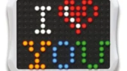 Stiftmosaik med LED - Peg Brite, 122 st.