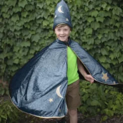 Stjärnmantel med hatt