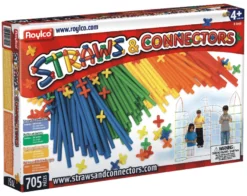 Straw & Connectors-byggsats, 705 delar