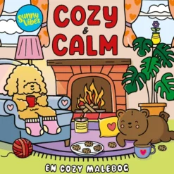 Sunny Vibes målarbok – Cozy & Calm
