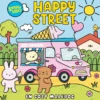 Sunny Vibes målarbok – Happy Street