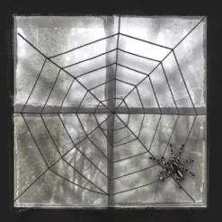 Svart spindelväv Ø150 cm