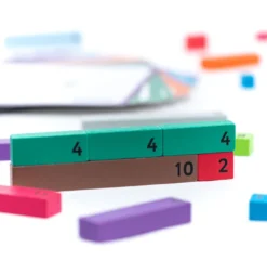 Taktil matematik, 196 delar