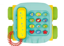 Telefon med ljud och ljus