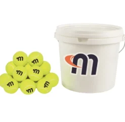 Tennisbollar i hink, 48 st.