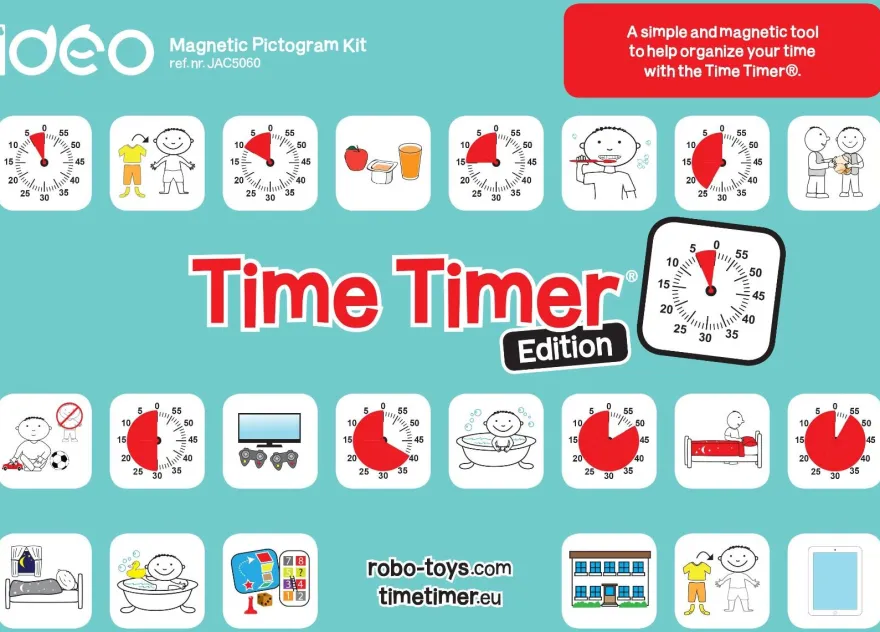 Time Timer - Magnetiska piktogram, Startset