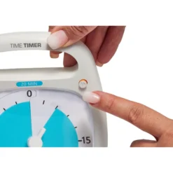 Time Timer PLUS vit (14x18 cm.) - 20 min.
