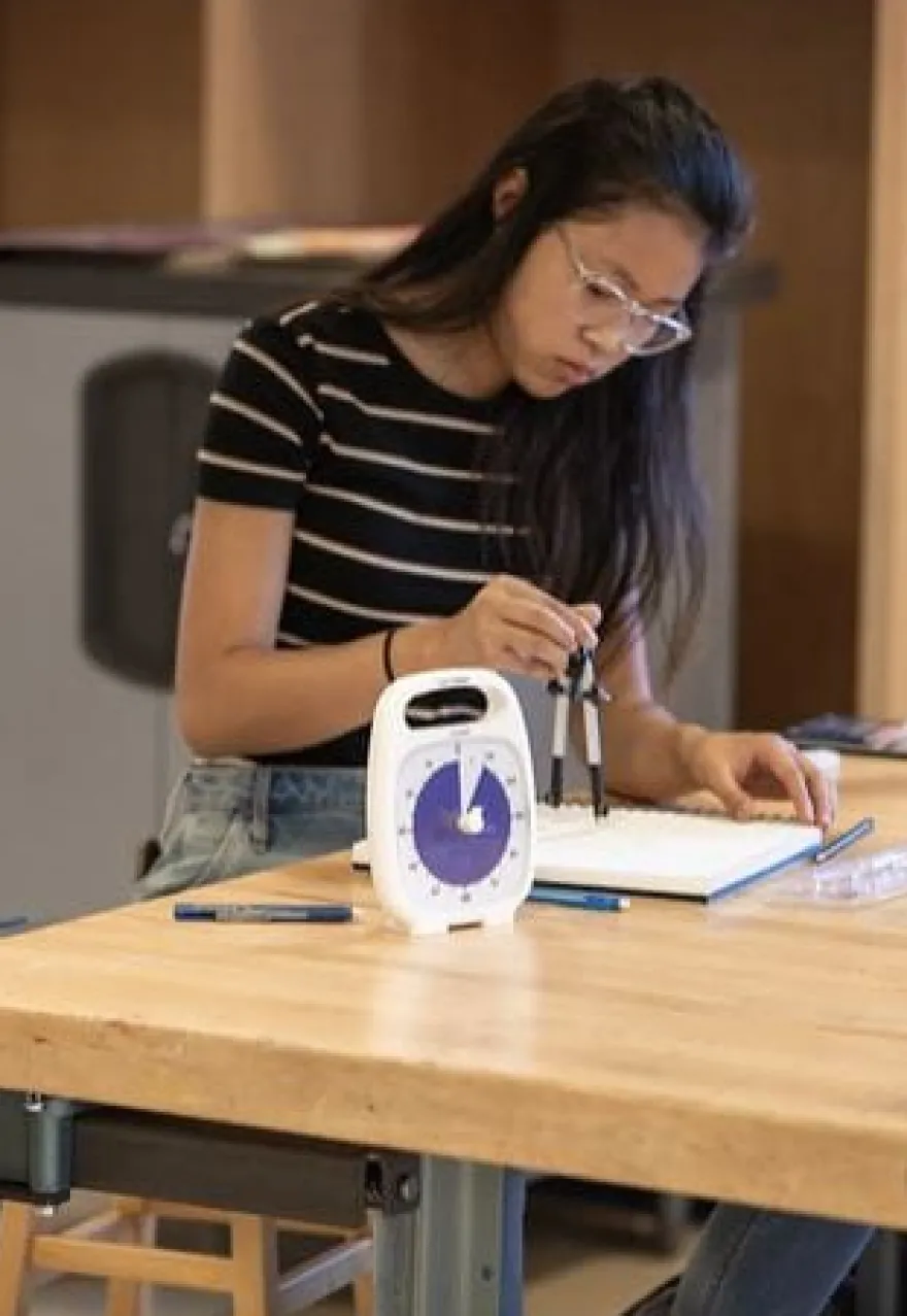 Time Timer PLUS Vit (14x18cm) - 120 min.