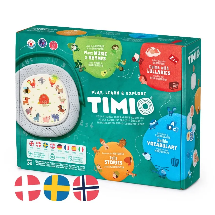 TIMIO startpaket - Lek, lär & upplev