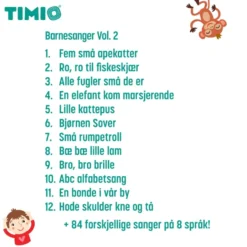TIMIO tillbehör - Disc-set 2