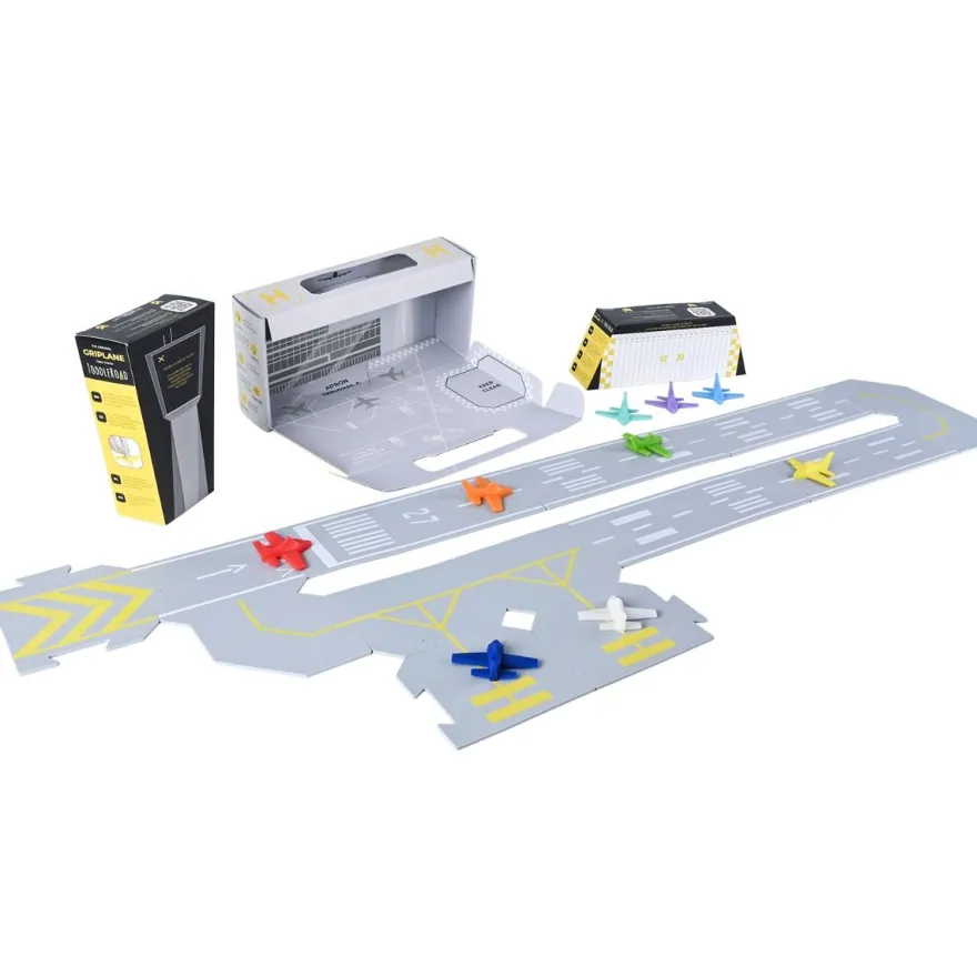 ToddleRoad Griplane-hangarpaket + 3 flygplan