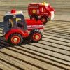 Traktor med gummihjul