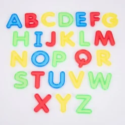 Transparenta stora bokstäver A-Z, 26 st.