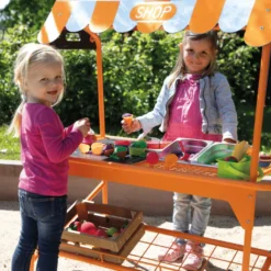Trädgårdslek - Glasskiosk & marknadsstånd