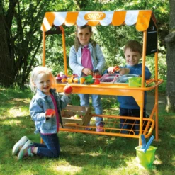 Trädgårdslek - Glasskiosk & marknadsstånd