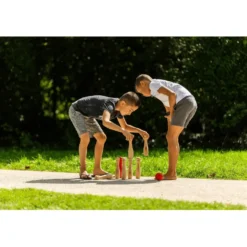 Trädgårdsspel - Bowling (svart/röd)