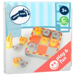 Tre i rad-spel - Katt & Mus