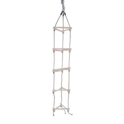 Trekantig repstege med 5 steg - L: 190 cm