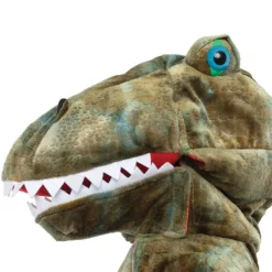 T-rex-cape med klor - Grön, stl. 4-6 år