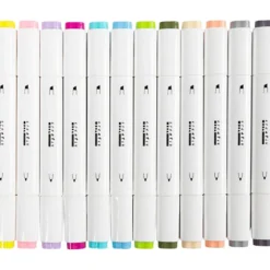 Twin Markers – Pastell, 12 st.