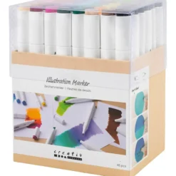Twin Markers, 48 st.