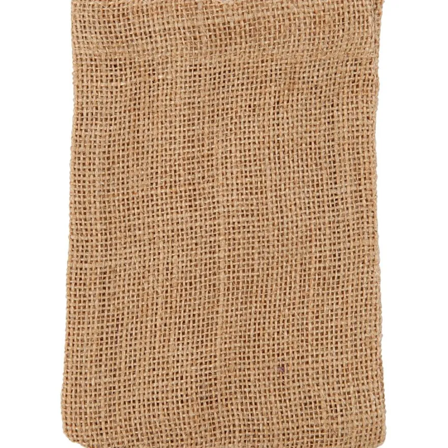 Tygpåse 10 x 15 cm - Brun, 4 st.
