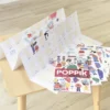 Upptäcktsaffisch med stickers – Känslor