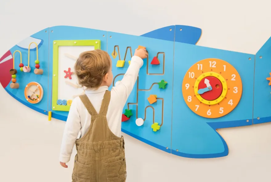 Väggpanel - Flygplan