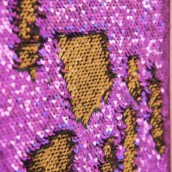 Väggpanel m. paljetter - Lila, 1 st.