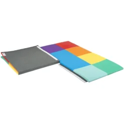 Vikbar lekmatta – Patchwork
