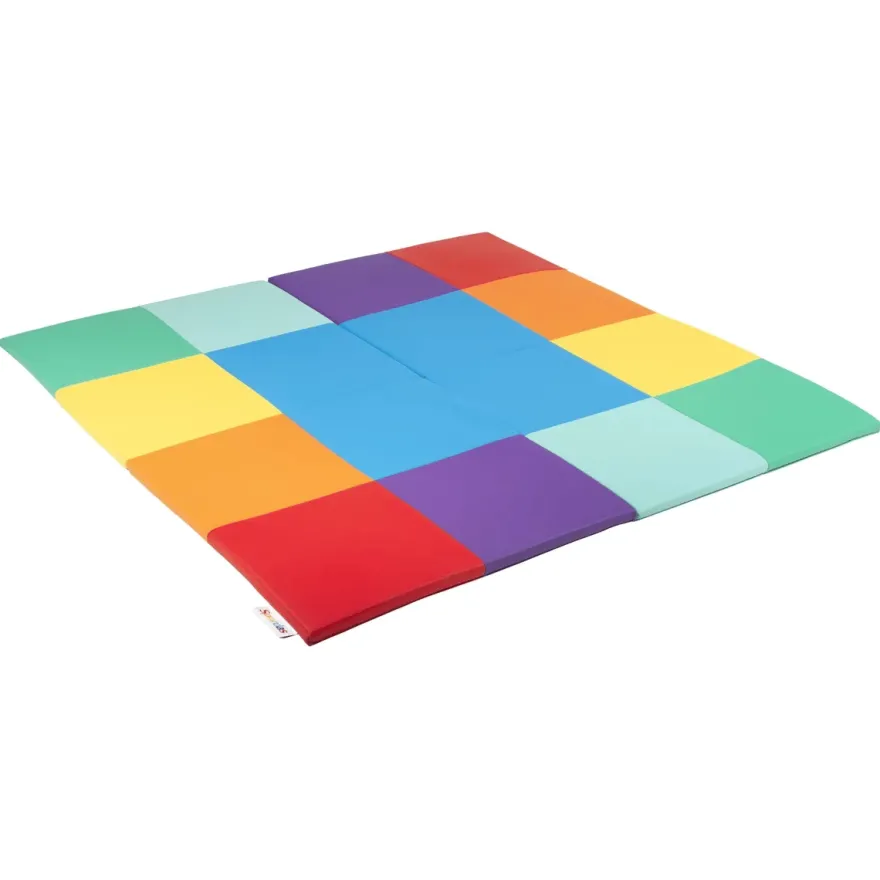 Vikbar lekmatta – Patchwork