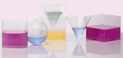 Vi lär oss om volymer med geometriska former