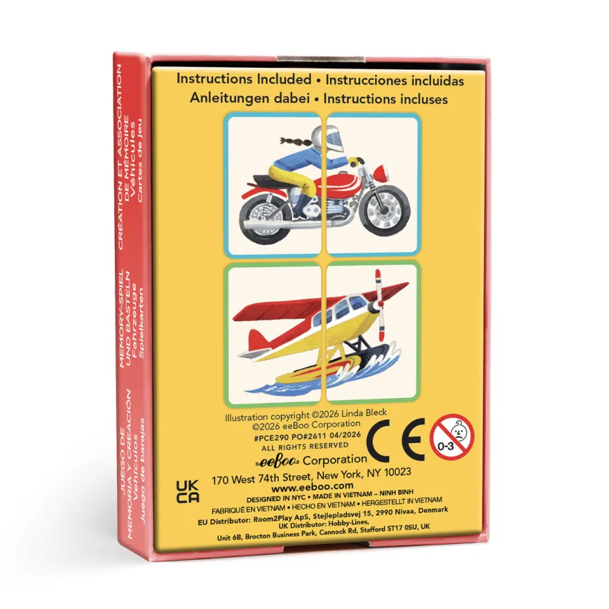 Vänd & matcha – Transportmedel