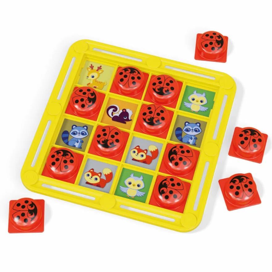 Vändspel med nyckelpigor - FantaMemo