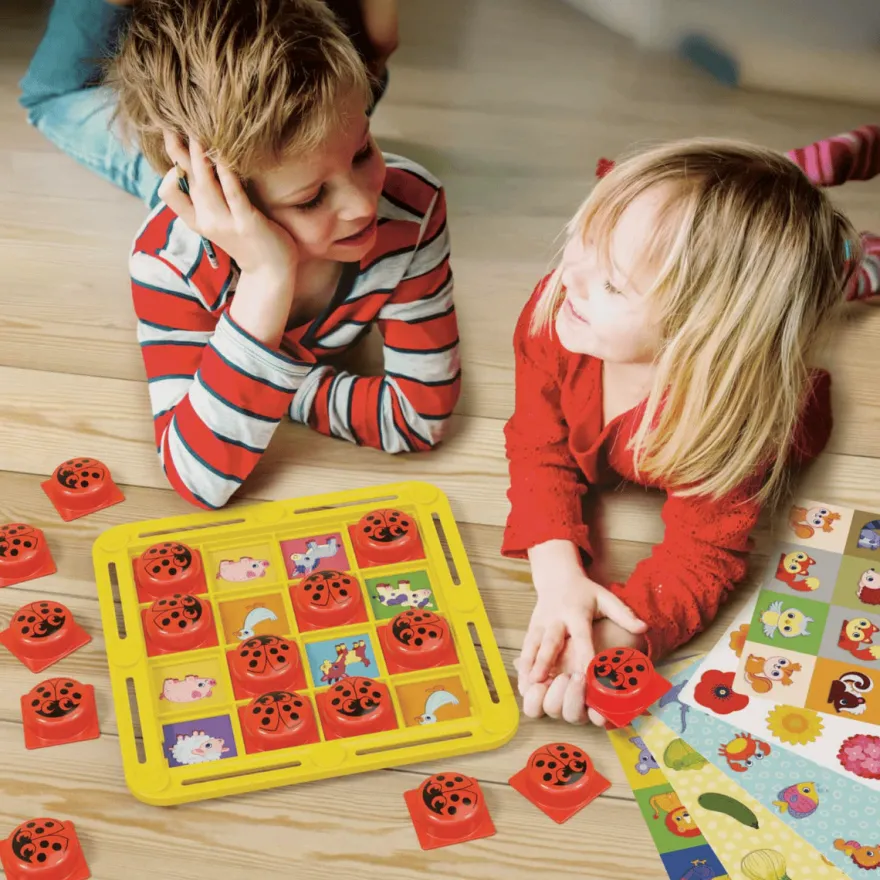 Vändspel med nyckelpigor - FantaMemo
