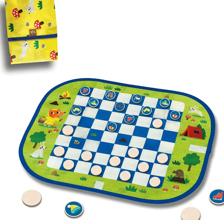 Wrap&Go - Damspel, Memory och Jag ska på utflykt