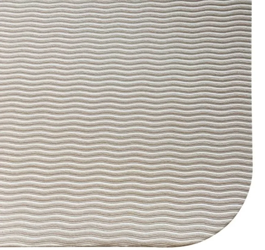 Yogamatta 183 x 61 cm - Blå/Grå