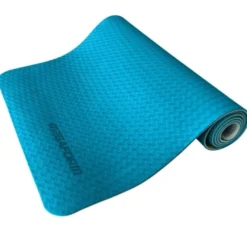 Yogamatta 183 x 61 cm - Blå/Grå